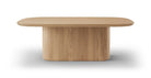 Berwick Ash Oak Single Pedestal Dining Table Tommy Franks