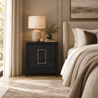Lucca Dark Brown 3 Drawer Chest Berkeley Designs