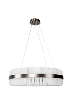 Lunara Bronze & Alabaster Pendant 80cm by Decorum Collection