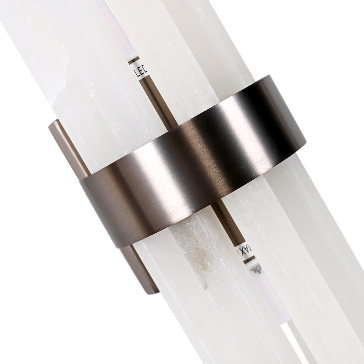 Lunara Bronze & Alabaster Wall Light by Decorum Collection