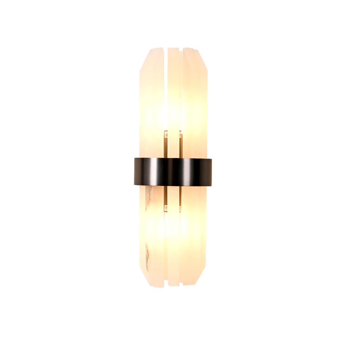 Lunara Bronze & Alabaster Wall Light Decorum Collection