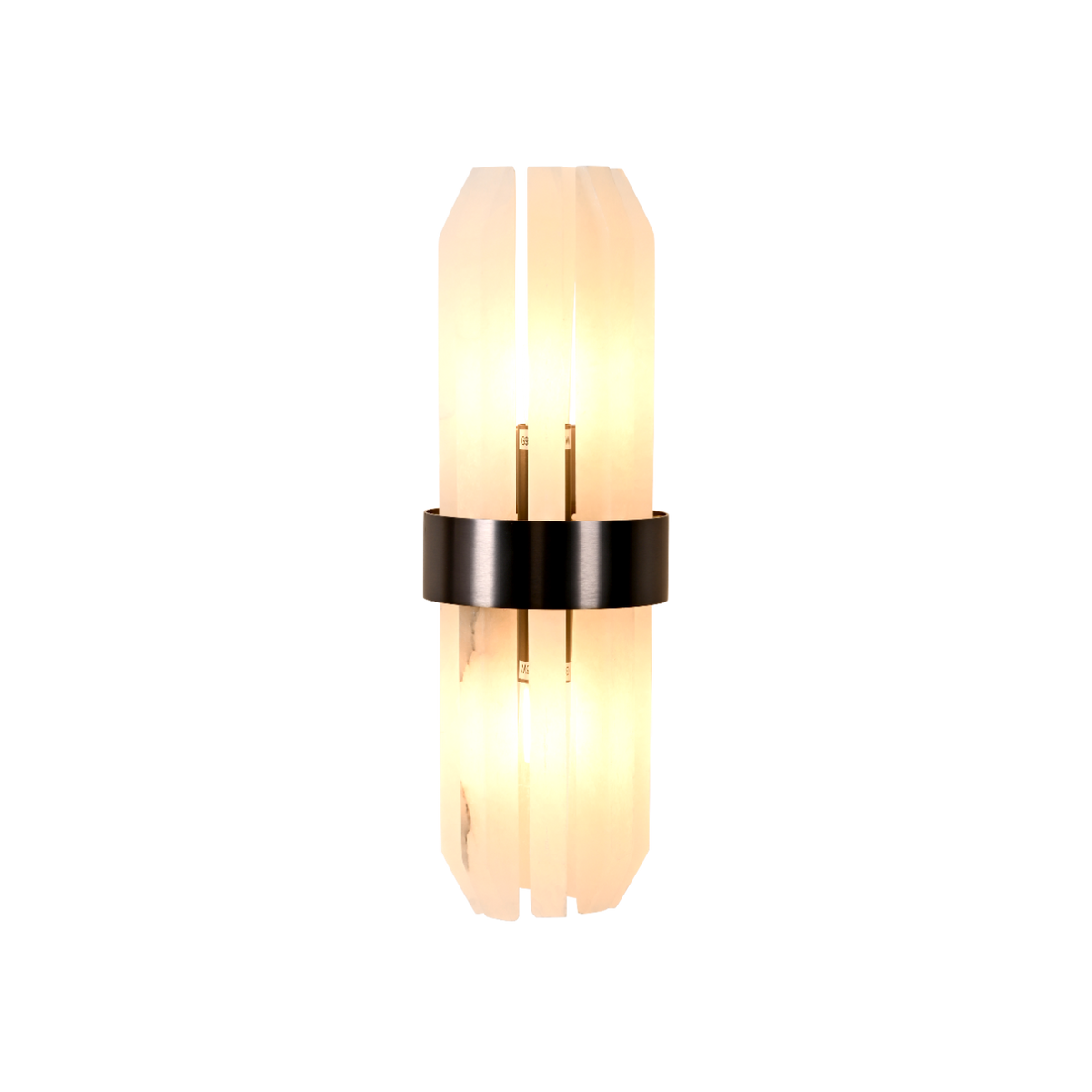 Lunara Bronze & Alabaster Wall Light by Decorum Collection