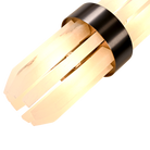 Lunara Bronze & Alabaster Wall Light by Decorum Collection
