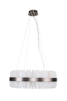 Lunara Bronze & Alabaster Pendant 65cm by Decorum Collection
