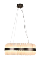 Lunara Bronze & Alabaster Pendant 65cm by Decorum Collection