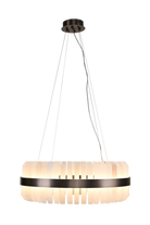 Lunara Bronze & Alabaster Pendant 65cm by Decorum Collection
