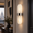 Lunara Bronze & Alabaster Wall Light Decorum Collection