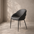 Mayer Dark Grey Dining Chair by Tommy Franks