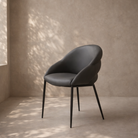 Mayer Dark Grey Dining Chair by Tommy Franks