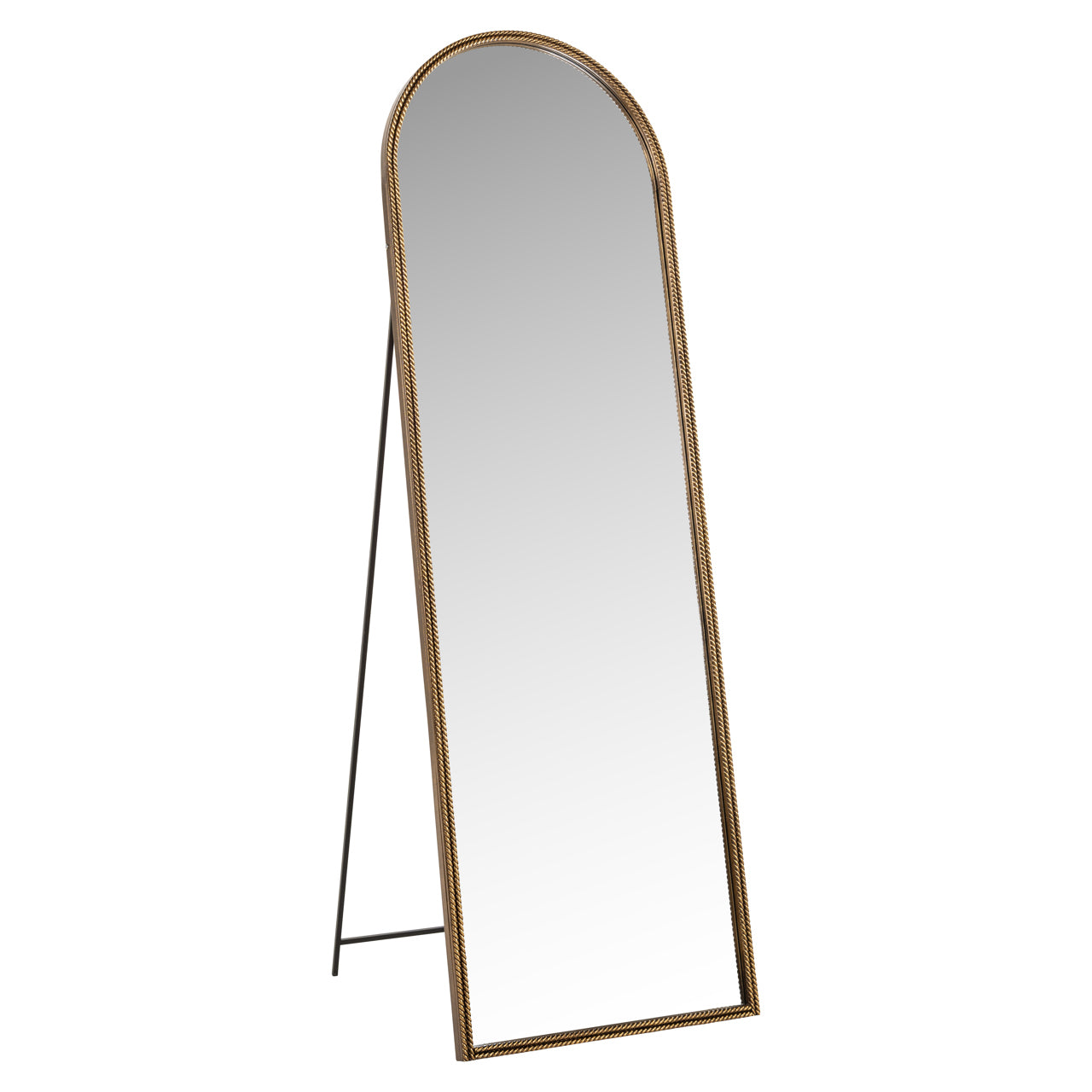 Laurine Gold Arch Floor Mirror by Richmond Interiors