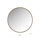 Lavinia Gold Mirror - 70cm by Richmond Interiors