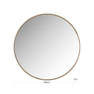 Lavinia Gold Mirror - 110cm by Richmond Interiors