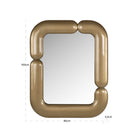 Aubry Gold Mirror by Richmond Interiors