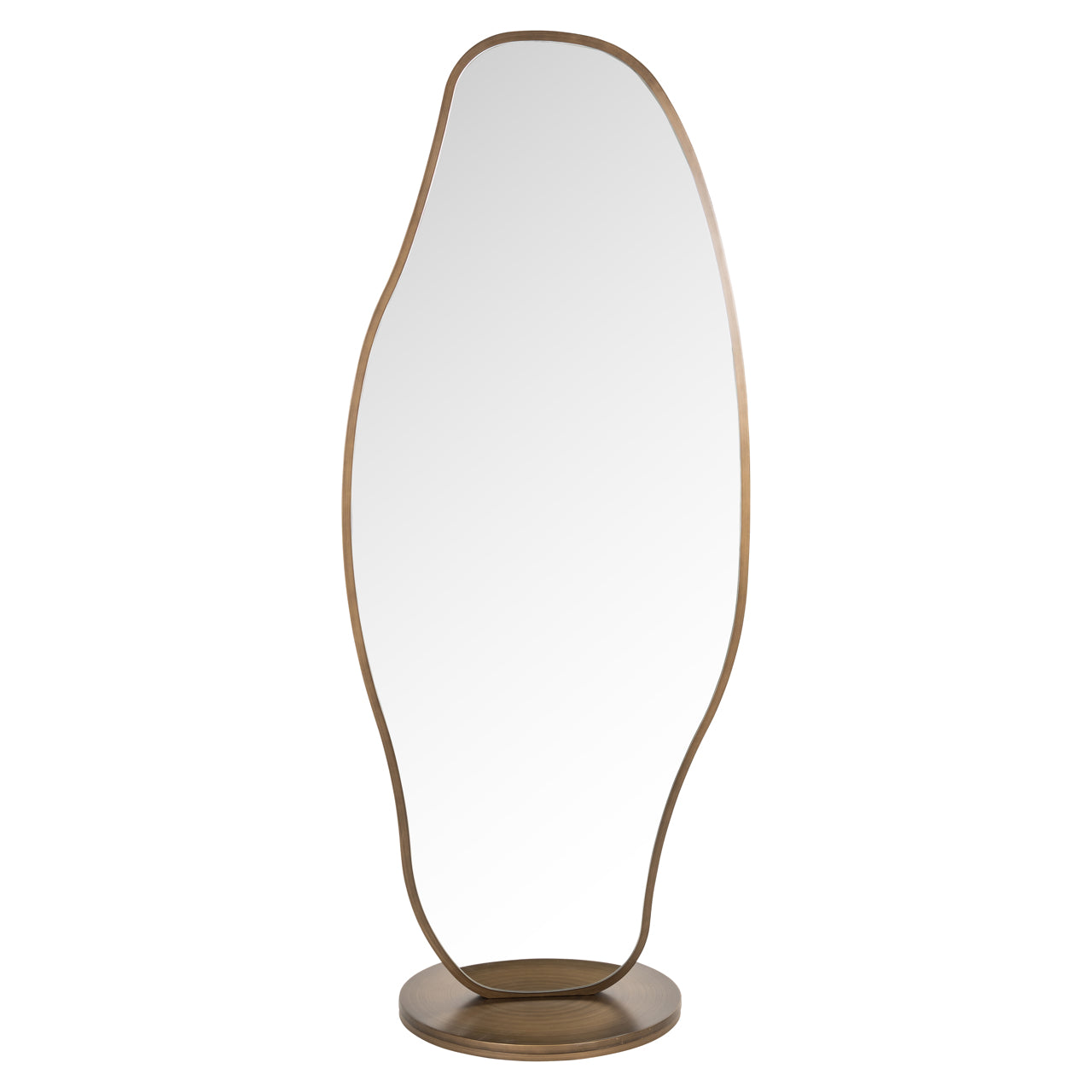 Jalyce Brushed Gold Mirror by Richmond Interiors