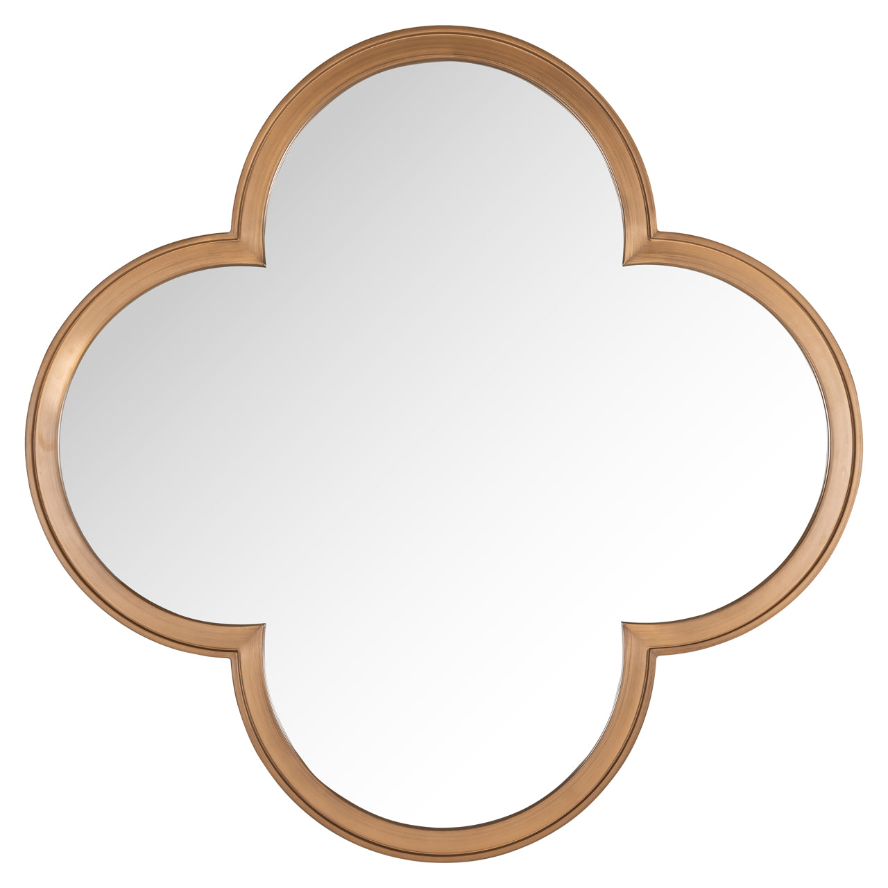 Lowen Brushed Gold Mirror by Richmond Interiors