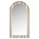Calvo Grey Faux Travertine Mirror by Richmond Interiors
