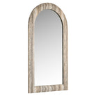 Calvo Grey Faux Travertine Mirror by Richmond Interiors