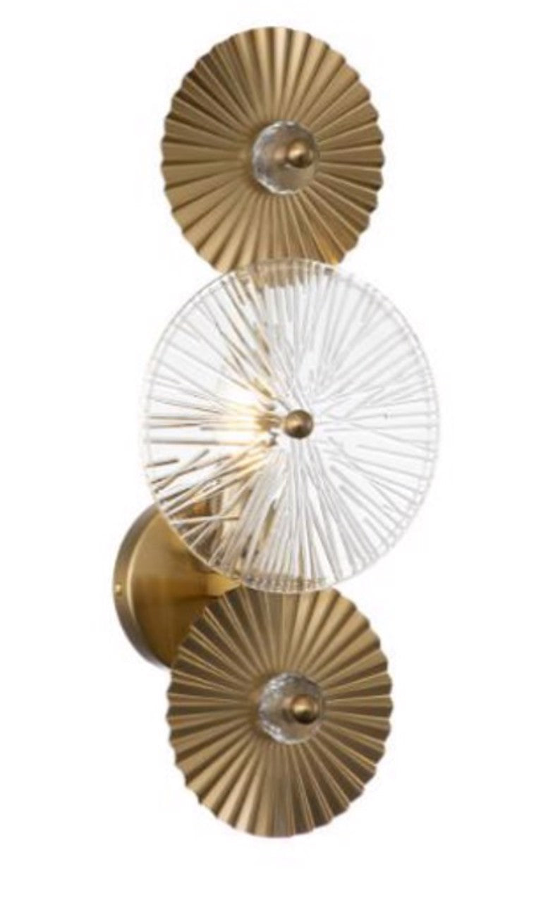 Wall lamp Aidan brushed gold by Richmond Interiors