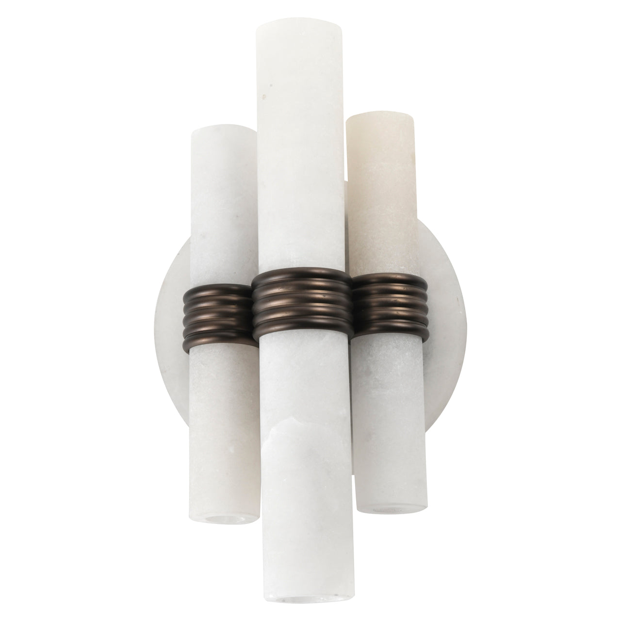 Zara Bronze & White Alabaster Wall Light by Richmond Interiors