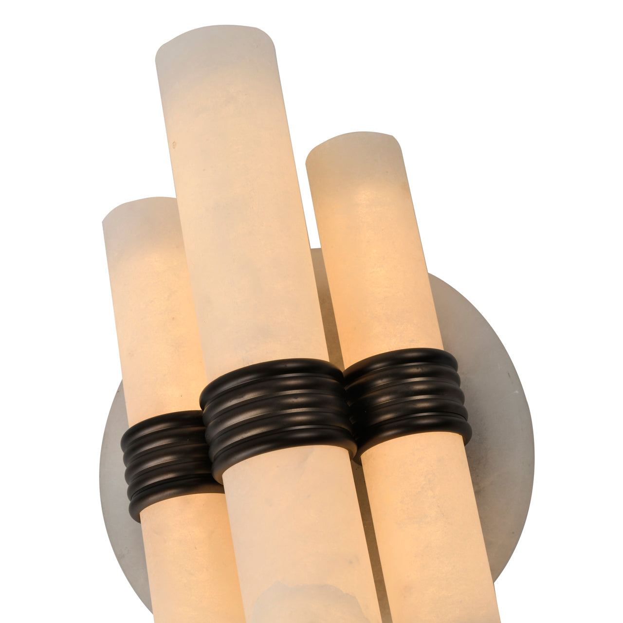 Zara Bronze & White Alabaster Wall Light by Richmond Interiors