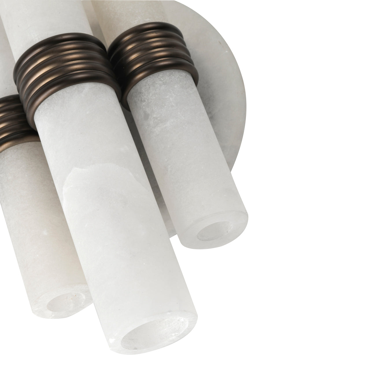 Zara Bronze & White Alabaster Wall Light by Richmond Interiors