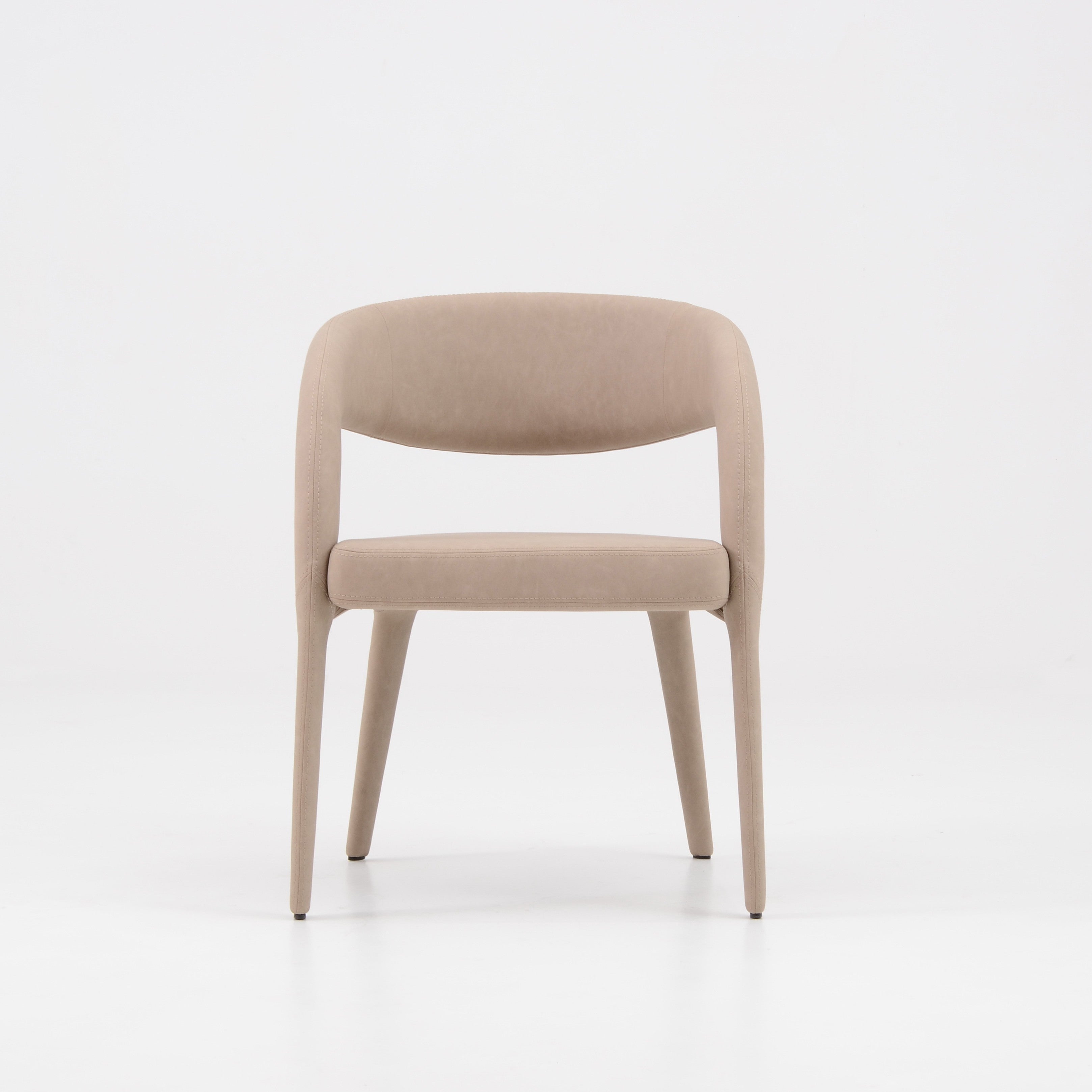 Matzo Vintage Ecco Pelle Dining Chair by Tommy Franks