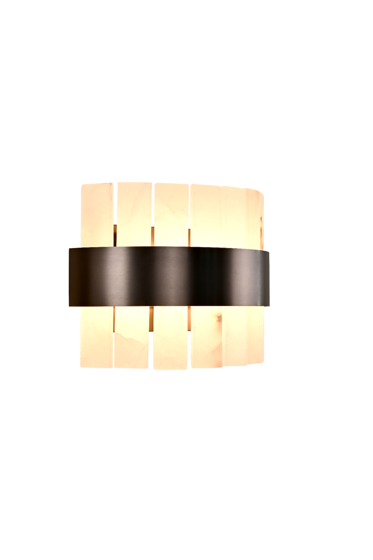 Mayfair Bronze & Alabaster Wall Light Decorum Collection