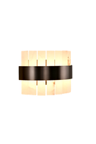 Mayfair Bronze & Alabaster Wall Light Decorum Collection
