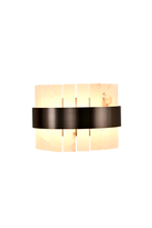 Mayfair Bronze & Alabaster Wall Light Decorum Collection