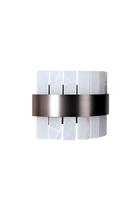 Mayfair Bronze & Alabaster Wall Light Decorum Collection