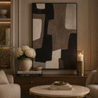 Mirage Brown Wall Art - Left by Richmond Interiors