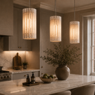 Morven Bronze & Alabaster Pendant Light by RV Astley