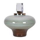 Large Green to Brown Ombré Jewel Lidded Jar Kensington