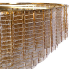 Amber Gold 8 Tier Chandelier Kensington