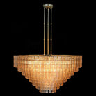 Amber Gold 8 Tier Chandelier Kensington