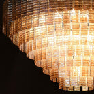 Amber Gold 8 Tier Chandelier Kensington