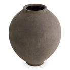 Vase Moon Jar taupe finish M by Eichholtz