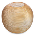 Vase Alessio S peach glass by Eichholtz