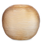 Vase Alessio S peach glass by Eichholtz