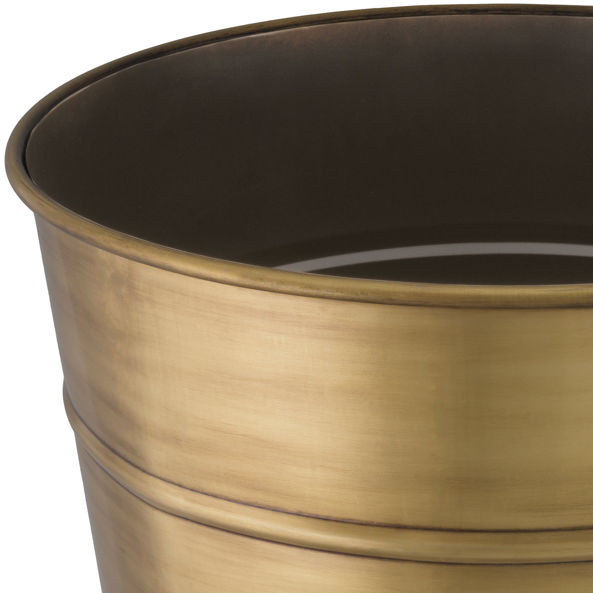 Planter Hortus vintage brass finish by Eichholtz