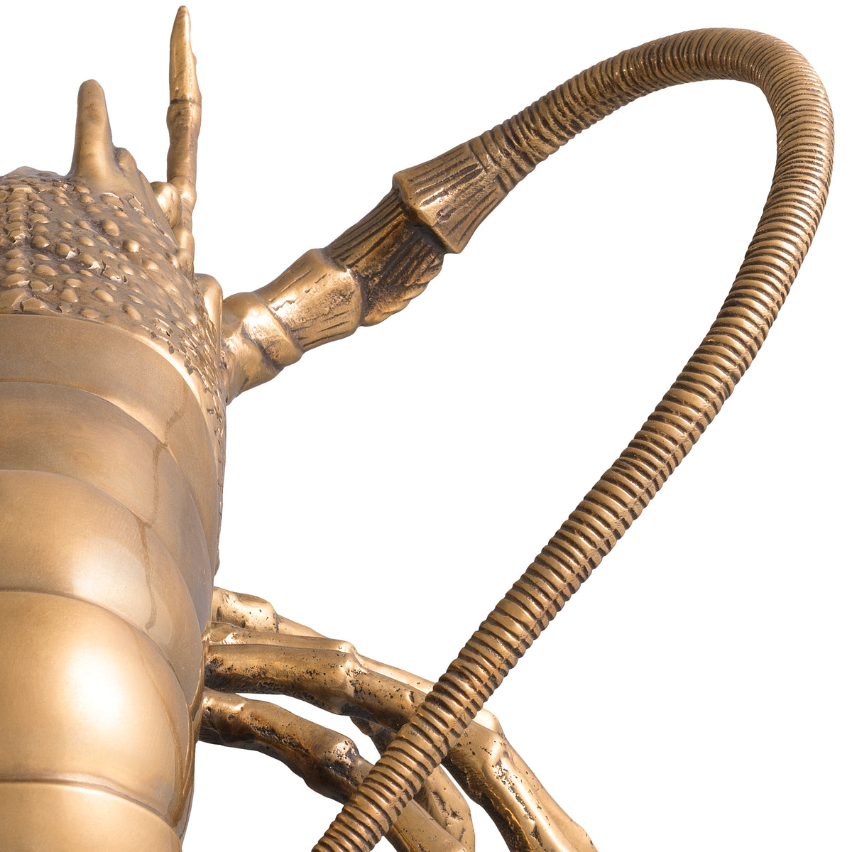 Object Lobster vintage brass finish by Eichholtz