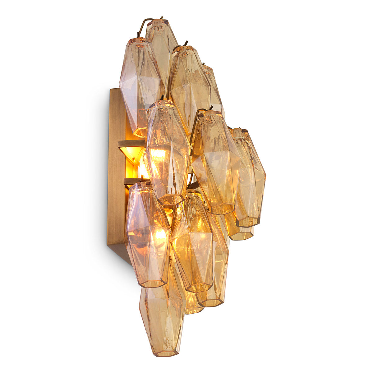 Wall Lamp Benini antique brass finish by Eichholtz