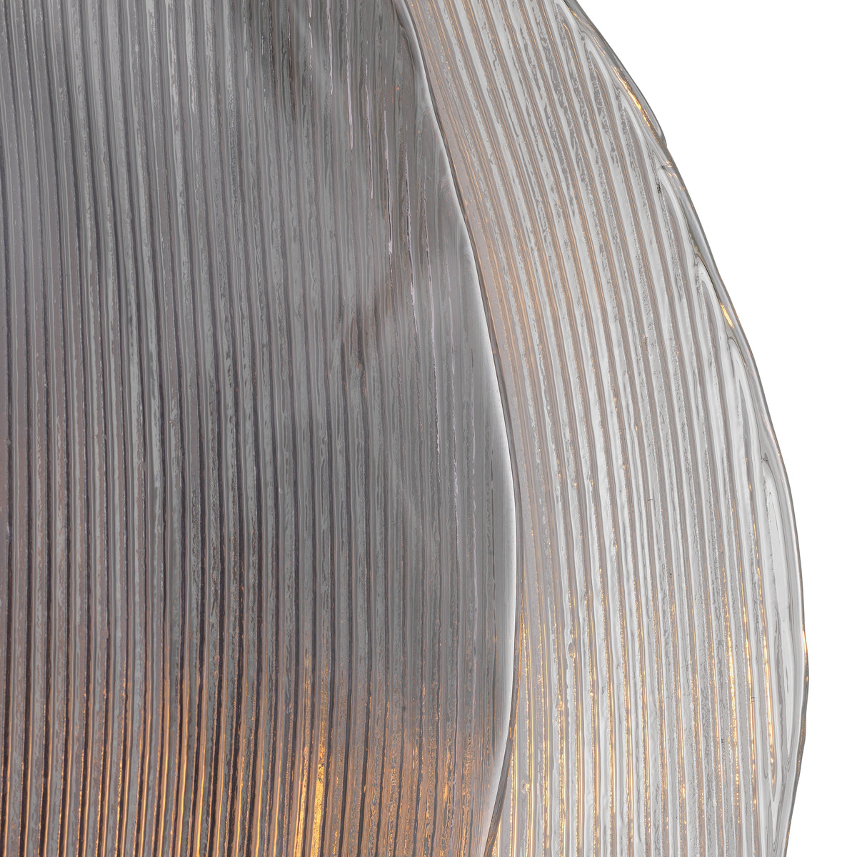 Chandelier Hibis S bronze finish smoke glass by Eichholtz