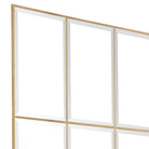 Mirror Kravis vintage brass finish by Eichholtz