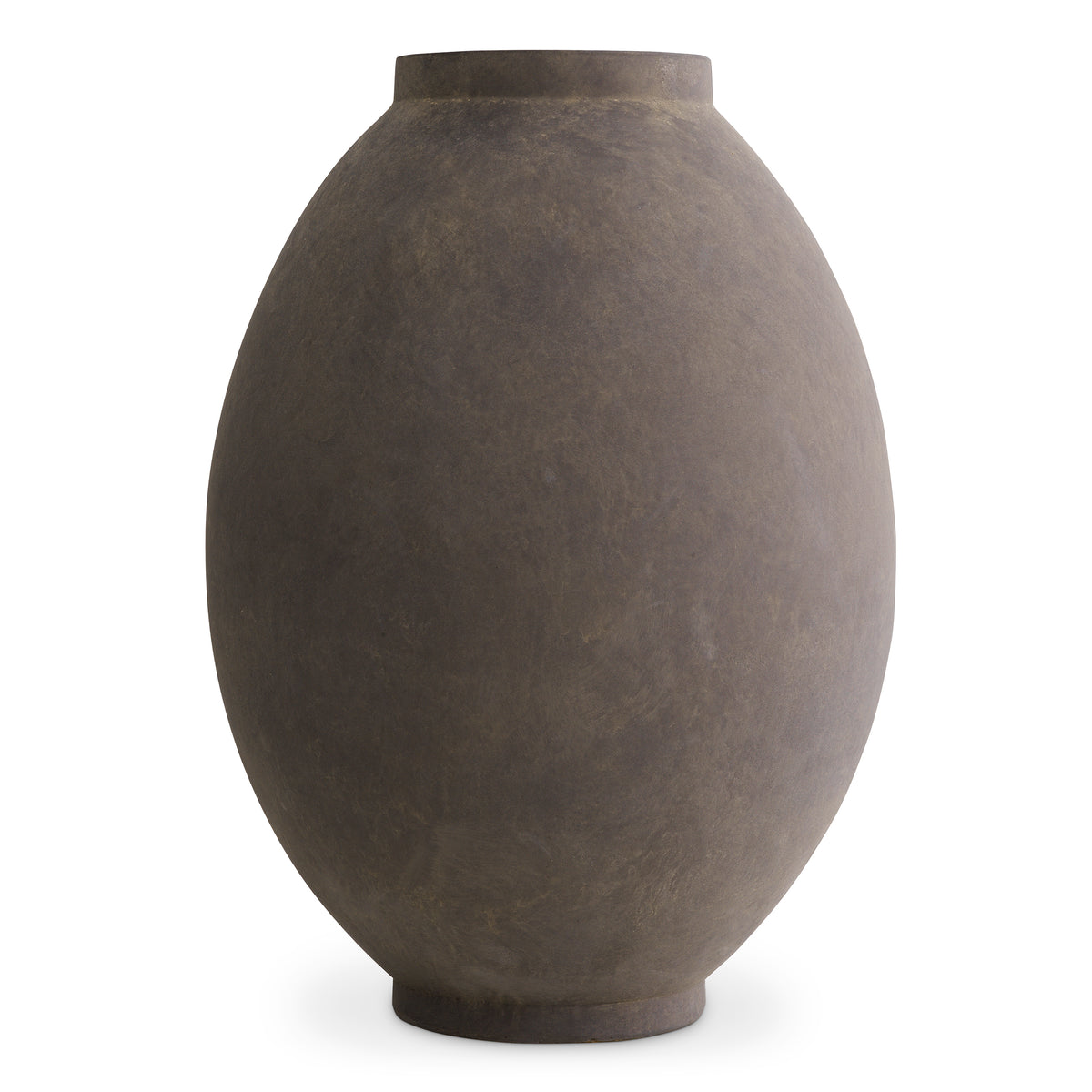 Vase Moon Jar taupe finish L by Eichholtz