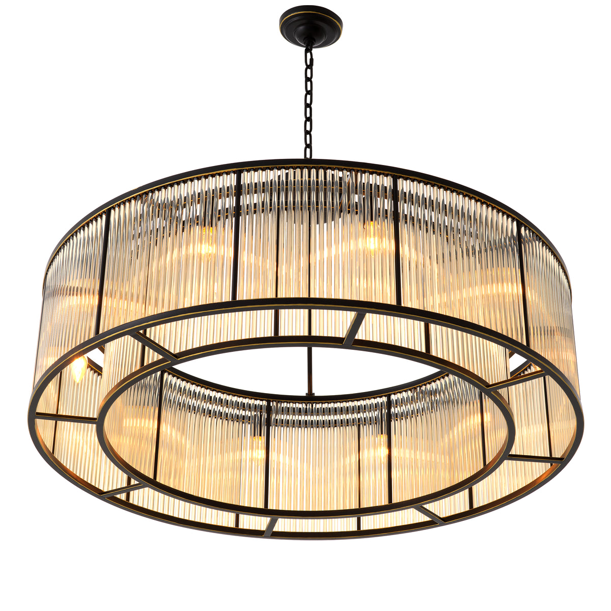 Ceiling Lamp Bernardi XL bronze finish by Eichholtz