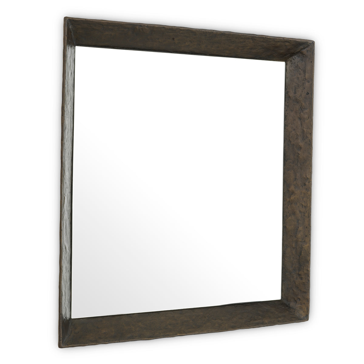 Mirror Othello square bronze finish by Eichholtz