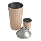 Bar Set Sintra tan leather set of 3 by Eichholtz