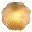 Wall Lamp Nuria vintage brass finish handmade glass by Eichholtz