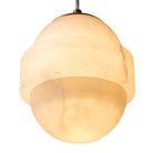 Chandelier Icarus antique brass finish alabaster by Eichholtz